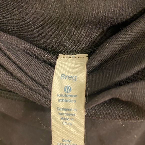 Lululemon flared legging crisscross waist - Picture 6 of 6